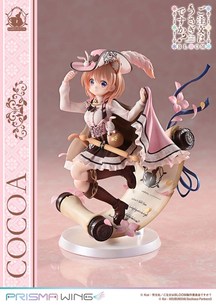 Prime 1 Studio Is The Order A Rabbit? Bloom Prisma Wing Cocoa 1/7 Statue
