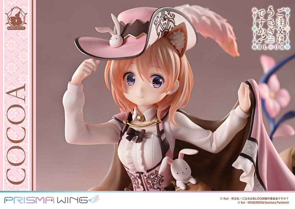 Prime 1 Studio Is The Order A Rabbit? Bloom Prisma Wing Cocoa 1/7 Statue