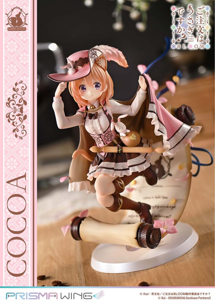 Prime 1 Studio Is The Order A Rabbit? Bloom Prisma Wing Cocoa 1/7 Statue