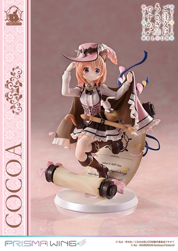 Prime 1 Studio Is The Order A Rabbit? Bloom Prisma Wing Cocoa 1/7 Statue