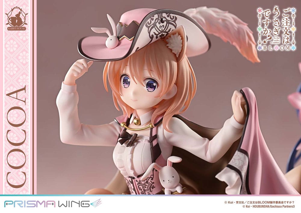 Prime 1 Studio Is The Order A Rabbit? Bloom Prisma Wing Cocoa 1/7 Statue