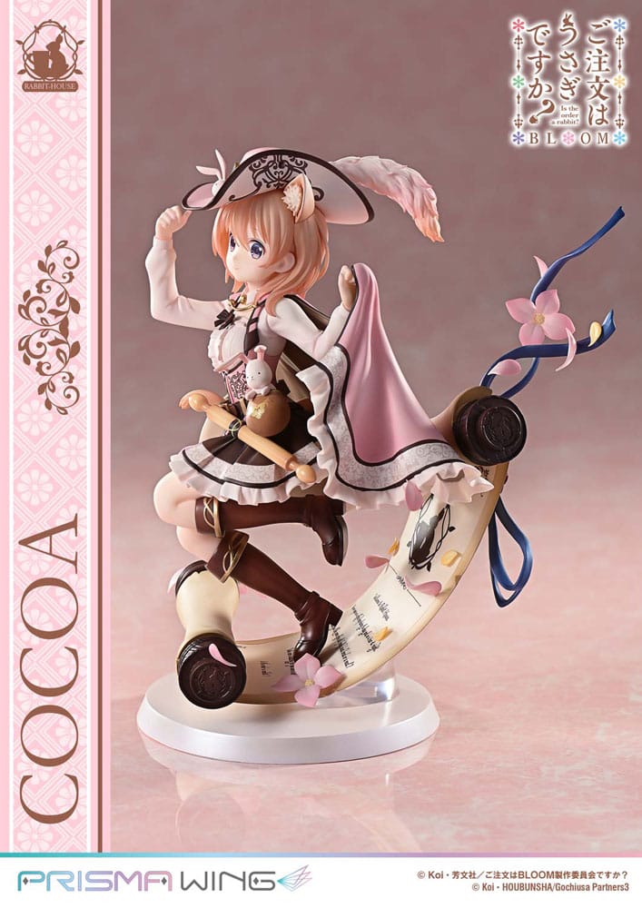 Prime 1 Studio Is The Order A Rabbit? Bloom Prisma Wing Cocoa 1/7 Statue