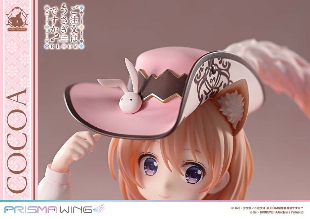 Prime 1 Studio Is The Order A Rabbit? Bloom Prisma Wing Cocoa 1/7 Statue