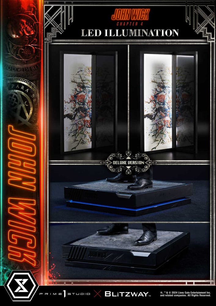 Prime 1 Studio John Wick Chapter 4 Masterline Series John Wick Deluxe Version 1/4 Statue