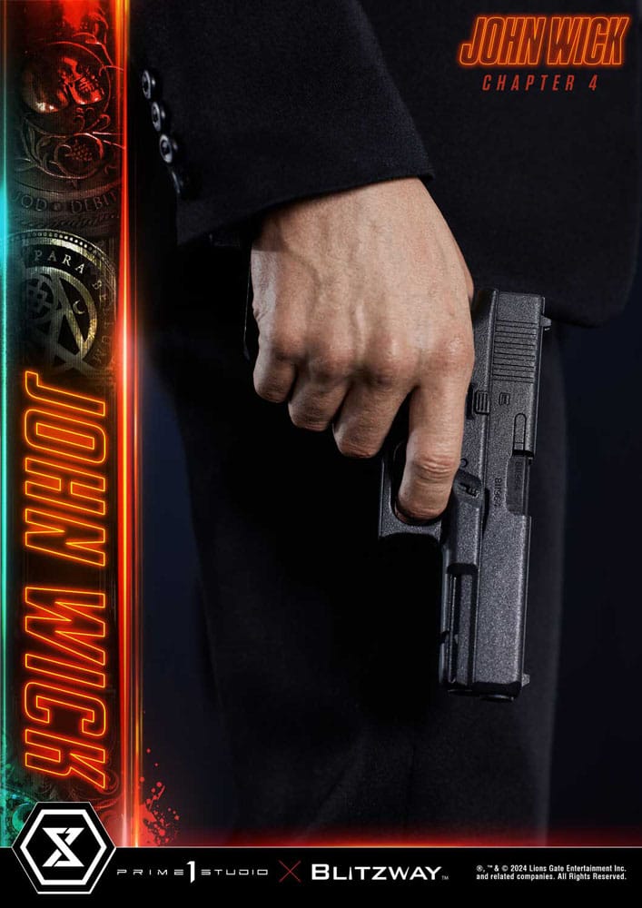 Prime 1 Studio John Wick Chapter 4 Masterline Series John Wick Deluxe Version 1/4 Statue