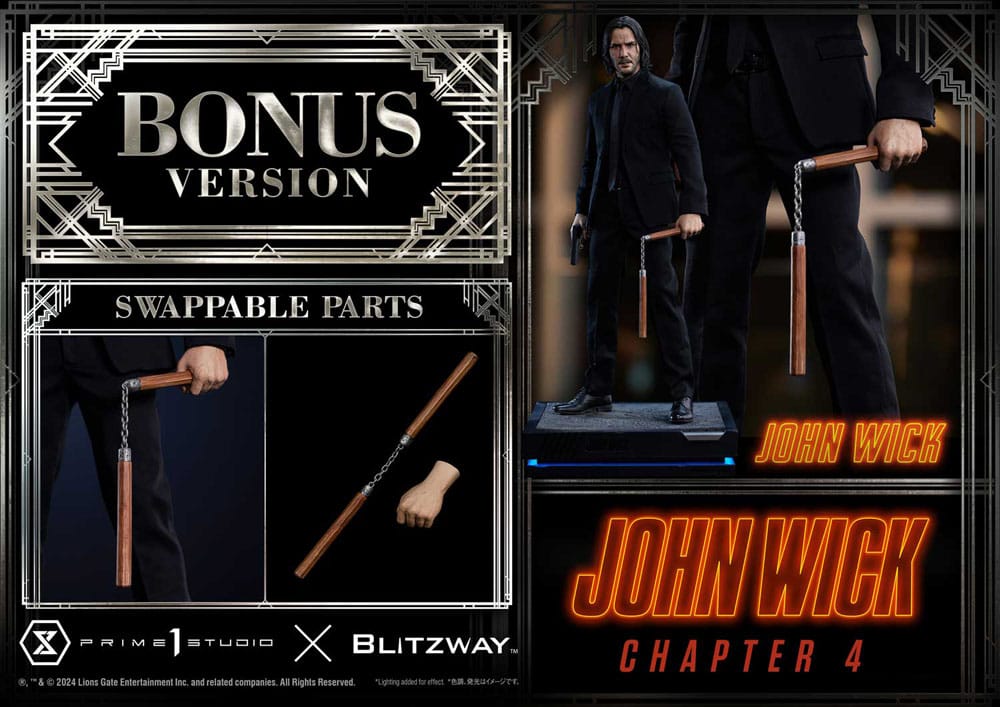 Prime 1 Studio John Wick Masterline Series John Wick Deluxe Bonus Version 1/4 Statue