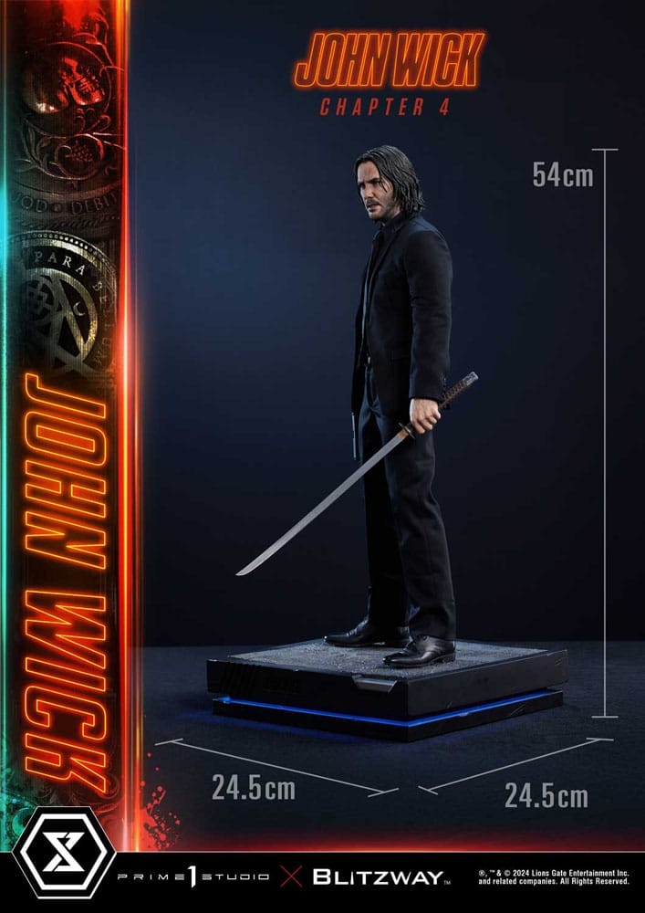 Prime 1 Studio John Wick Masterline Series John Wick Deluxe Bonus Version 1/4 Statue