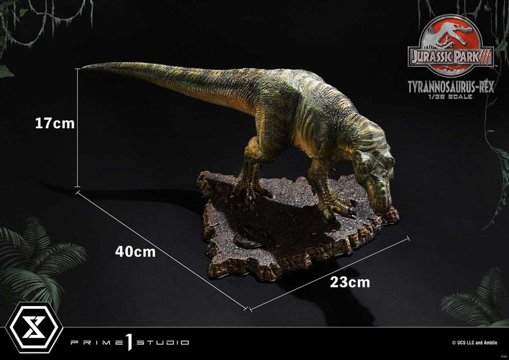 Prime 1 Studio Jurassic Park III T-Rex Prime Collectibles Statue