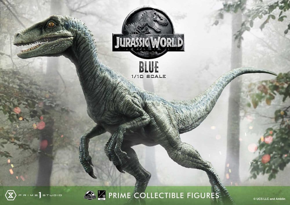 Prime 1 Studio Jurassic World Blue Prime Collectible Figures 1/10 Statue