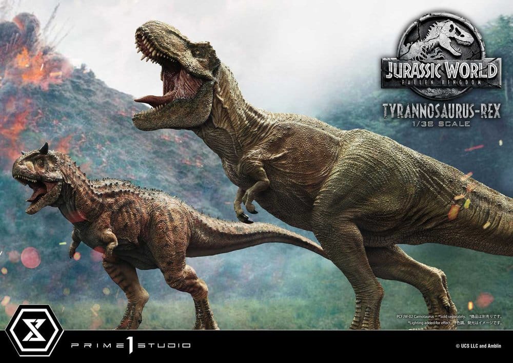 Prime 1 Studio Jurassic World Das Gefallene Königreich Tyrannosaurus Rex 1/38 Statue