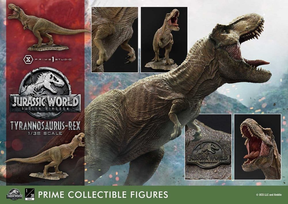 Prime 1 Studio Jurassic World Das Gefallene Königreich Tyrannosaurus Rex 1/38 Statue