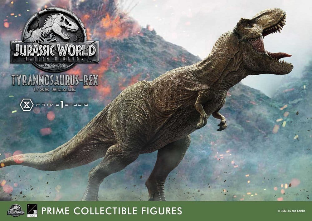 Prime 1 Studio Jurassic World Das Gefallene Königreich Tyrannosaurus Rex 1/38 Statue