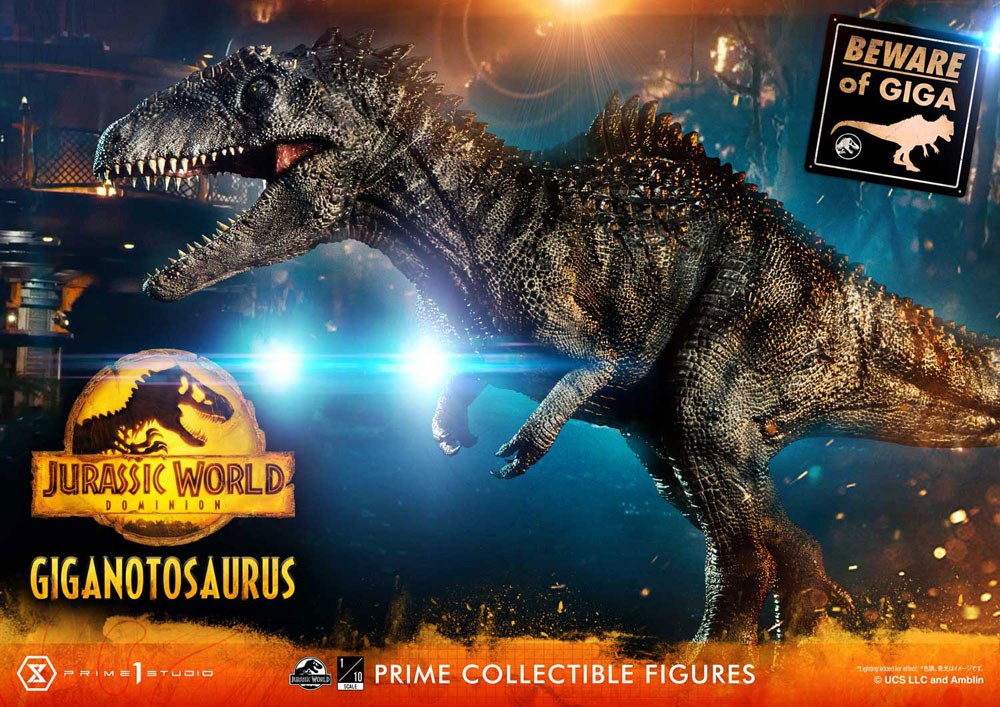 Prime 1 Studio Jurassic World Ein neues Zeitalter Giganotosaurus Prime Collectibles Statue