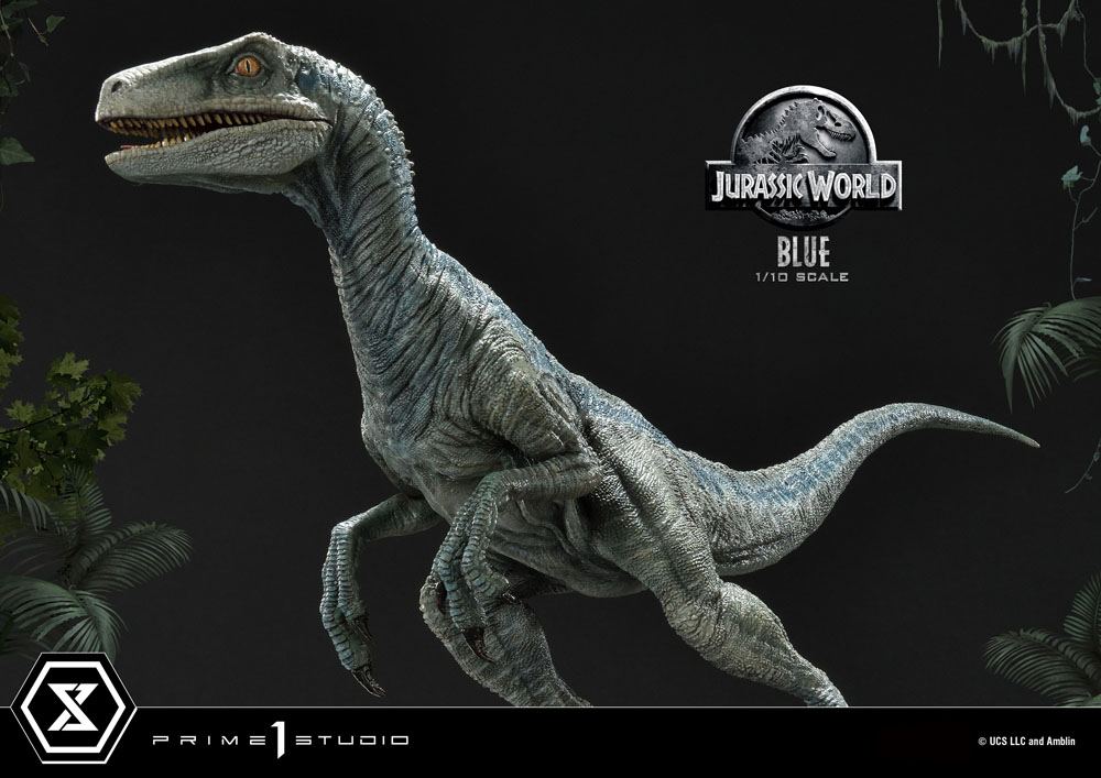 Prime 1 Studio Jurassic World Fallen Kingdom Blue (Open Mouth Version) Statue