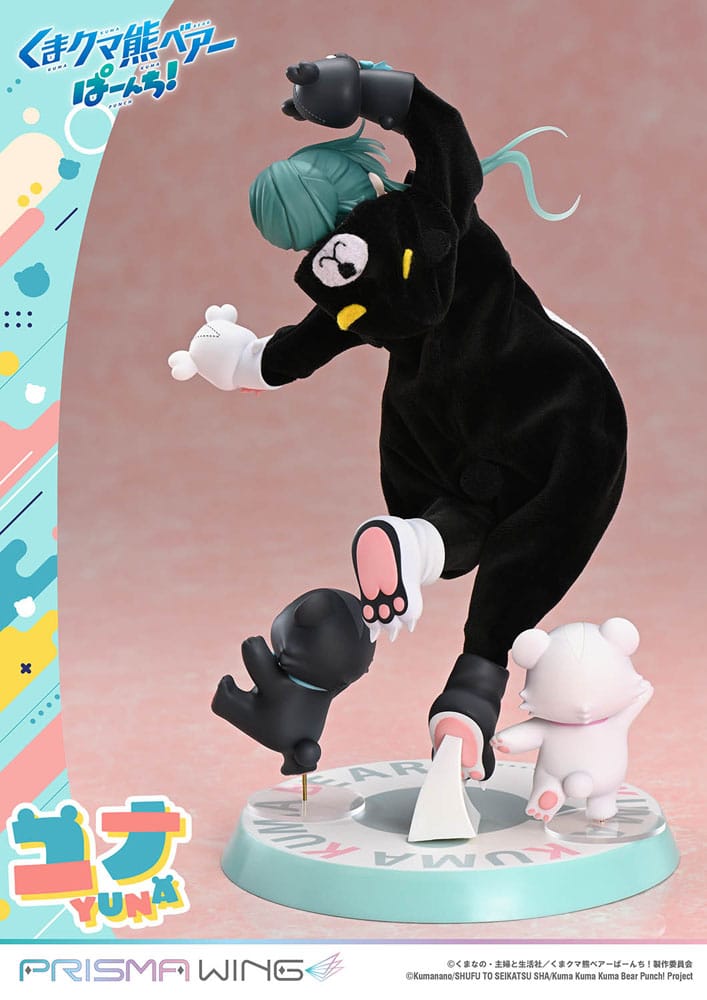 Prime 1 Studio Kuma Kuma Kuma Bear Punch! Prisma Wing Yuna 1/7 Statue