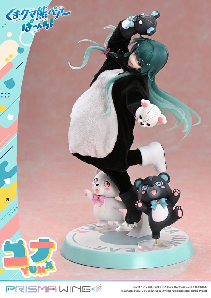 Prime 1 Studio Kuma Kuma Kuma Bear Punch! Prisma Wing Yuna 1/7 Statue