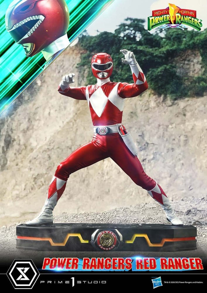 Prime 1 Studio Mighty Morphin Power Rangers Premium Masterline Red Ranger 1/4 Statue