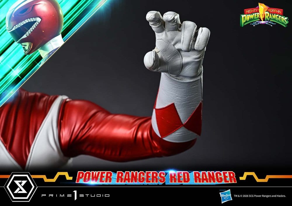 Prime 1 Studio Mighty Morphin Power Rangers Premium Masterline Red Ranger 1/4 Statue