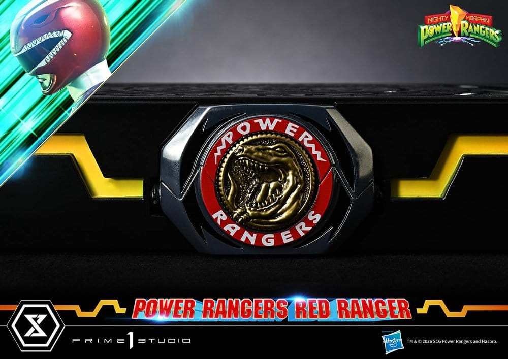 Prime 1 Studio Mighty Morphin Power Rangers Premium Masterline Red Ranger 1/4 Statue