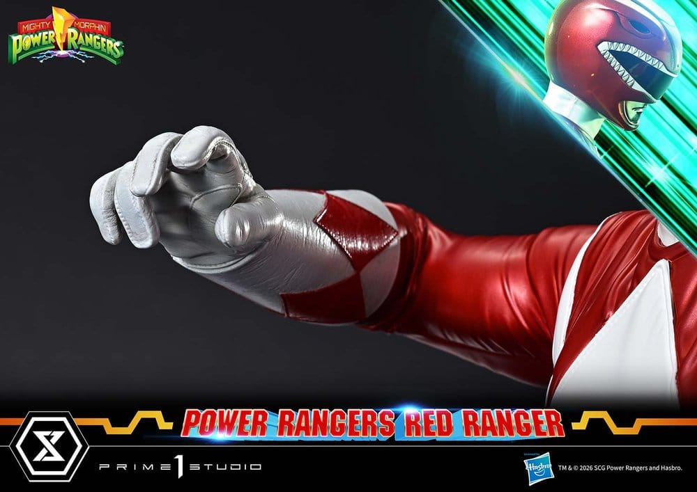 Prime 1 Studio Mighty Morphin Power Rangers Premium Masterline Red Ranger 1/4 Statue