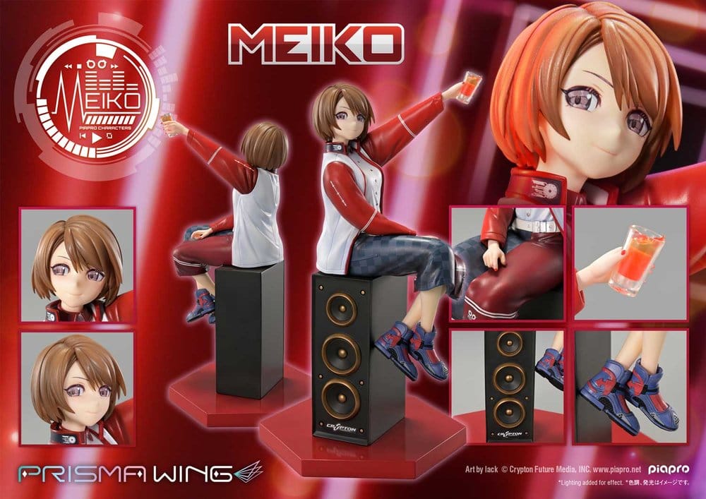 Prime 1 Studio Piapro Characters Prisma Wing Meiko Illustration by lack 1/7 Statue