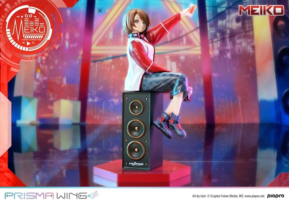 Prime 1 Studio Piapro Characters Prisma Wing Meiko Illustration by lack 1/7 Statue