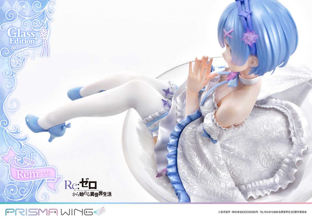 Prime 1 Studio Re Zero Starting Life in Another World Prisma Wing Rem Glass Edition 1/7 Statue