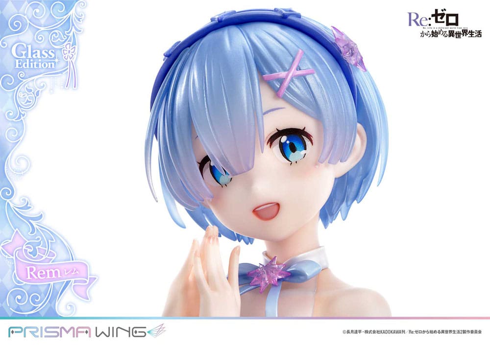 Prime 1 Studio Re Zero Starting Life in Another World Prisma Wing Rem Glass Edition 1/7 Statue