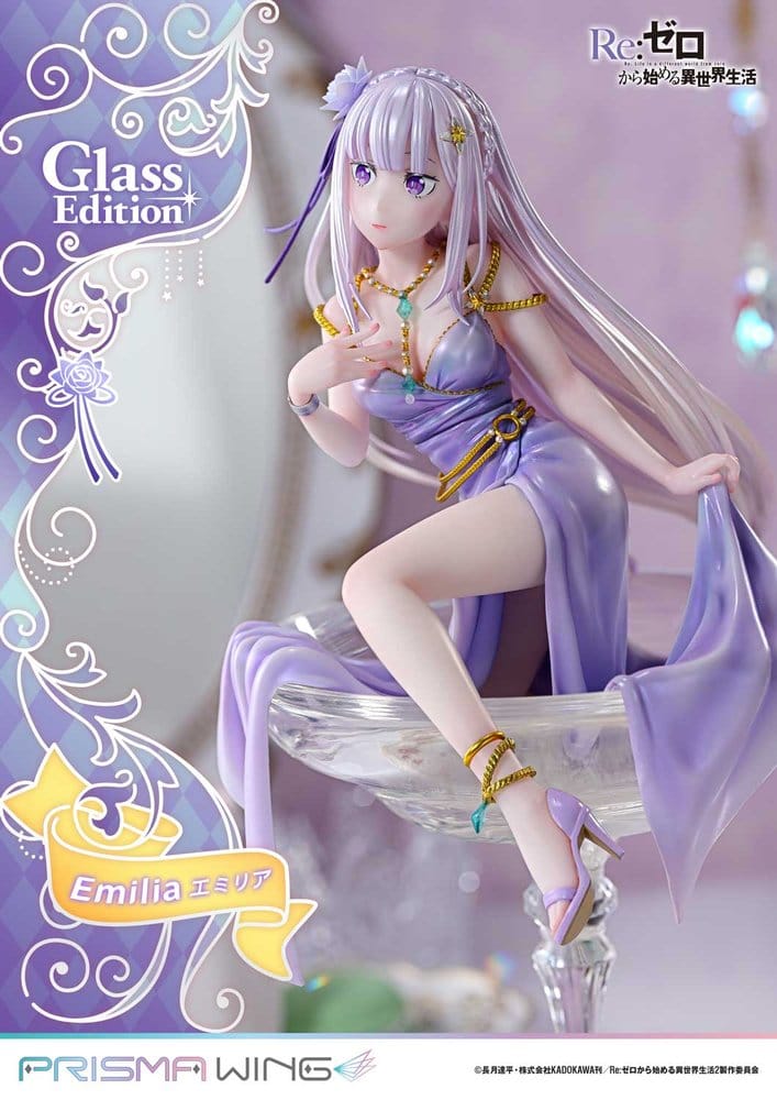 Prime 1 Studio ReZero Emilia Glass Edition Prisma Wing 1/7 Statue