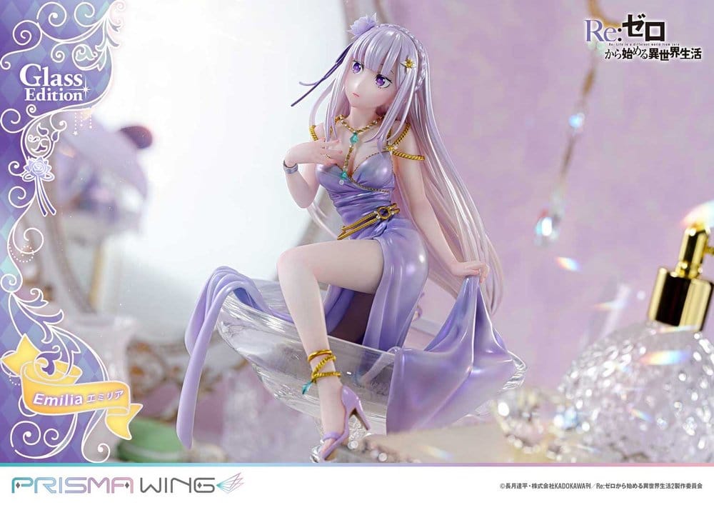 Prime 1 Studio ReZero Emilia Glass Edition Prisma Wing 1/7 Statue