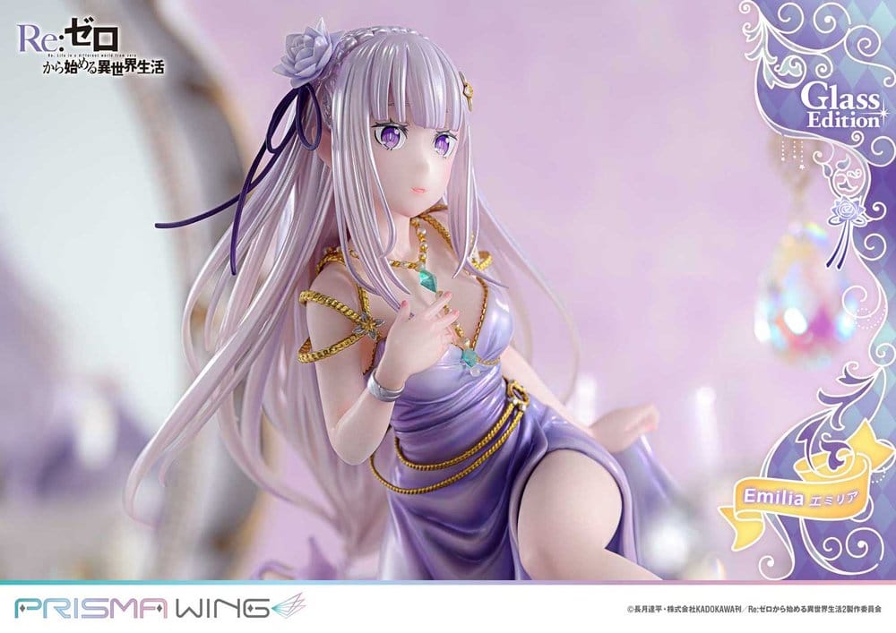 Prime 1 Studio ReZero Emilia Glass Edition Prisma Wing 1/7 Statue