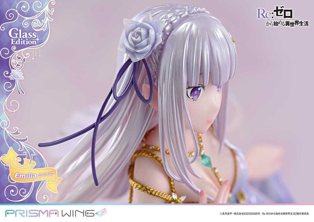 Prime 1 Studio ReZero Emilia Glass Edition Prisma Wing 1/7 Statue