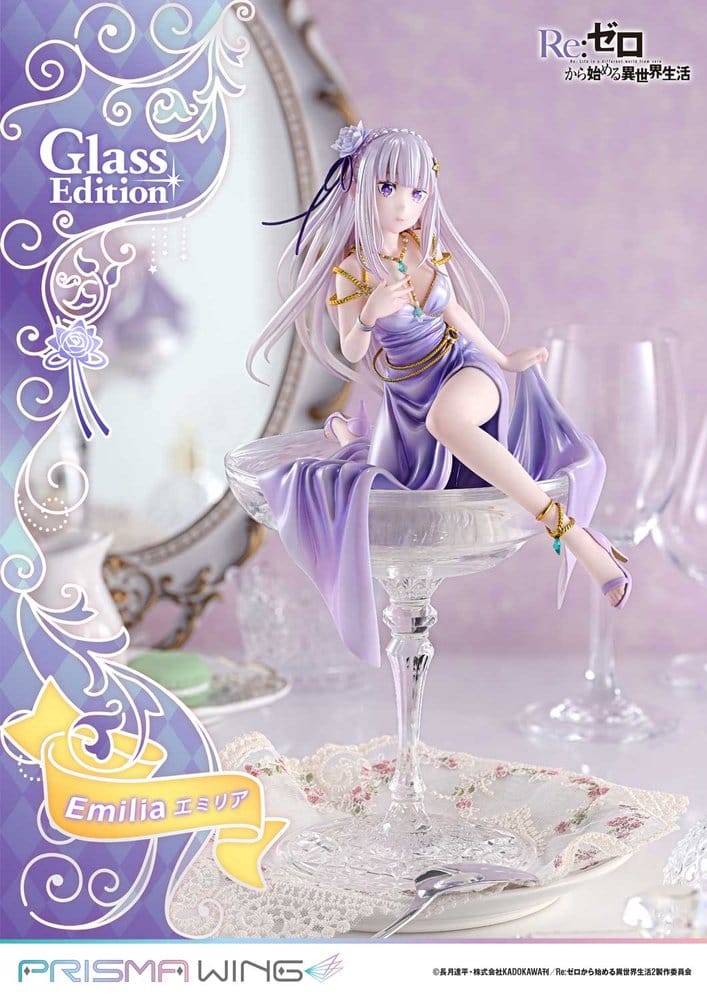 Prime 1 Studio ReZero Emilia Glass Edition Prisma Wing 1/7 Statue