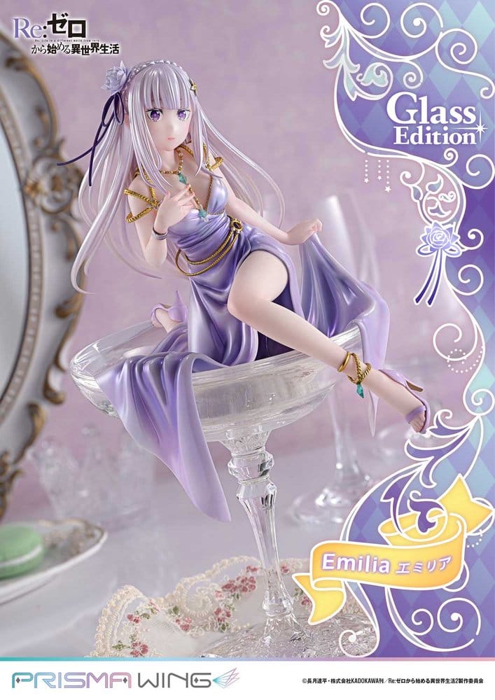 Prime 1 Studio ReZero Emilia Glass Edition Prisma Wing 1/7 Statue