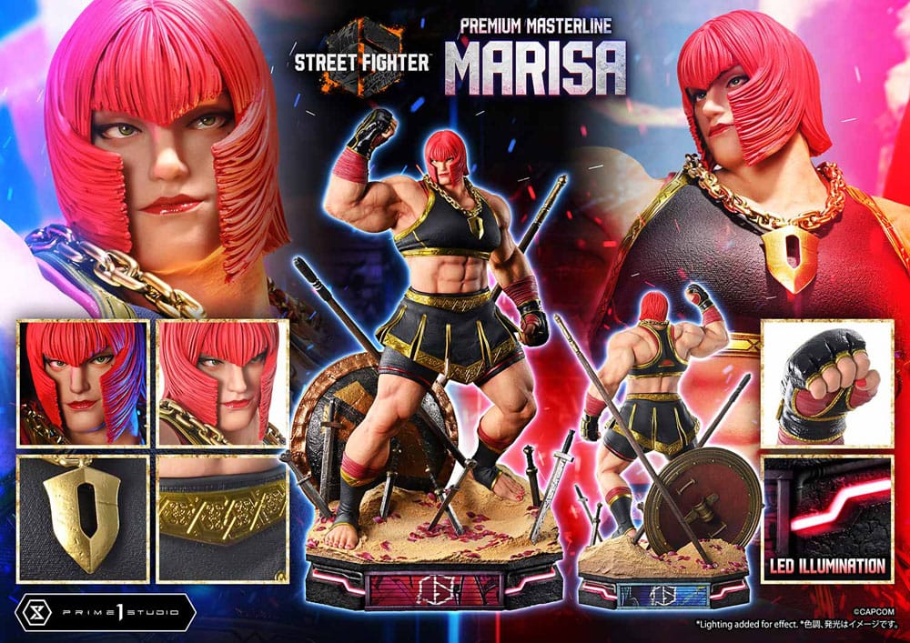 Prime 1 Studio Street Fighter Premium Masterline Series Marisa 1/4 Statue