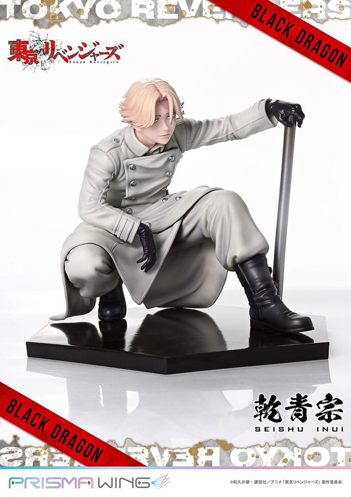 Prime 1 Studio Tokyo Revengers Prisma Wing Seishu Inui 1/7 PVC Statue