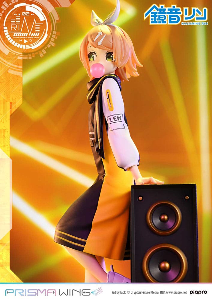 Prime 1 Studio Vocaloid Piapro Characters Kagamine Rin Prisma Wing 1/7 PVC Statue
