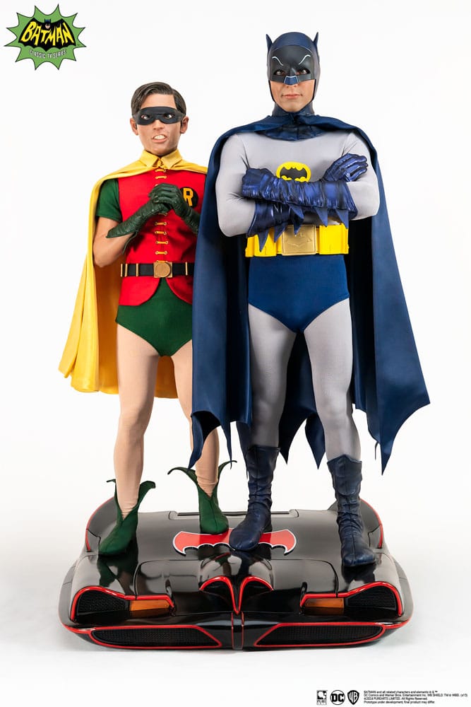 Pure Arts DC Comics Batman & Robin 1966 Diorama 1/4 Statue