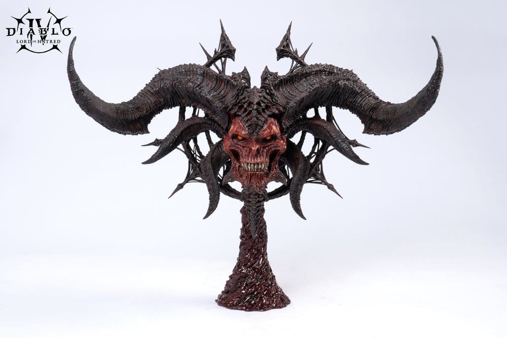 Pure Arts Diablo IV Mephisto Art Mask 1/2 Replik