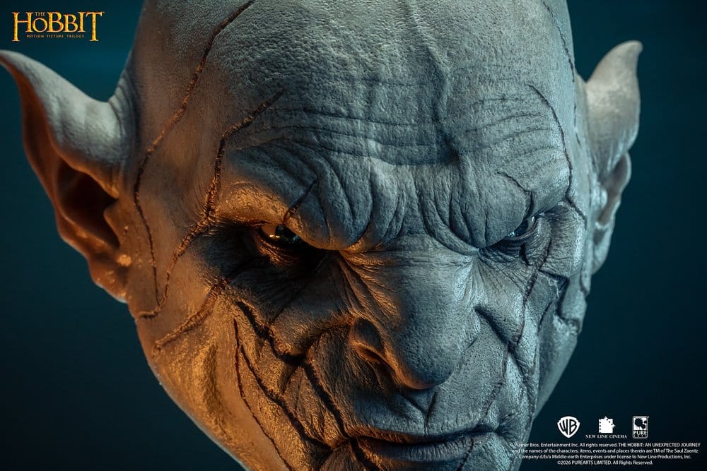Pure Arts Herr der Ringe Azog Art Mask 1/1 Replik