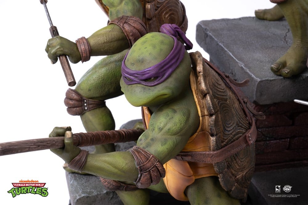 Pure Arts Teenage Mutant Ninja Turtles Movie Diorama 1/6 Statue