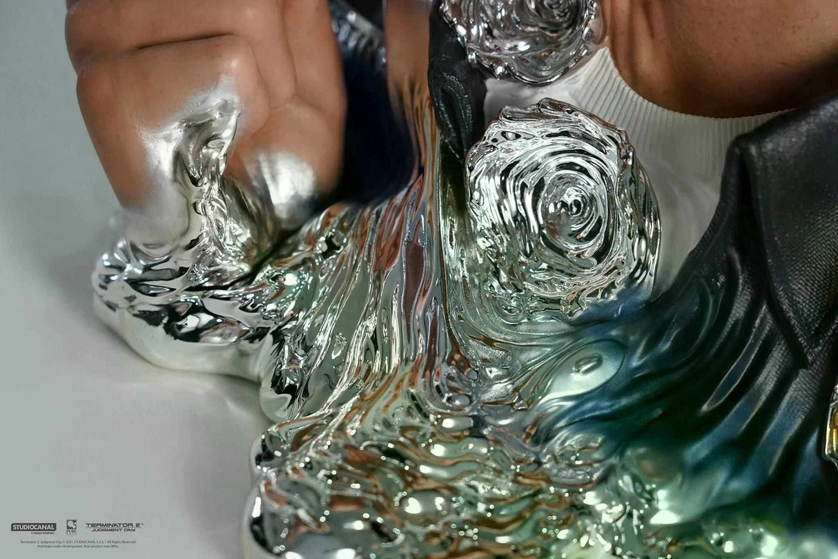 Pure Arts Terminator 2 T-1000 Painted DELUXE 1/1 Art Mask