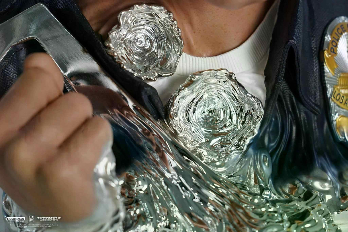 Pure Arts Terminator 2 T-1000 Painted DELUXE 1/1 Art Mask