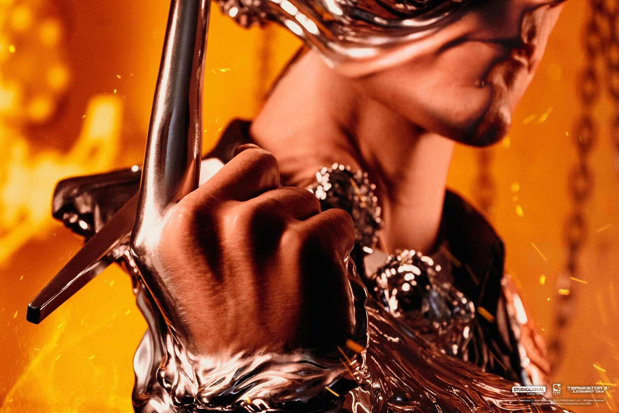 Pure Arts Terminator 2 T-1000 Painted DELUXE 1/1 Art Mask