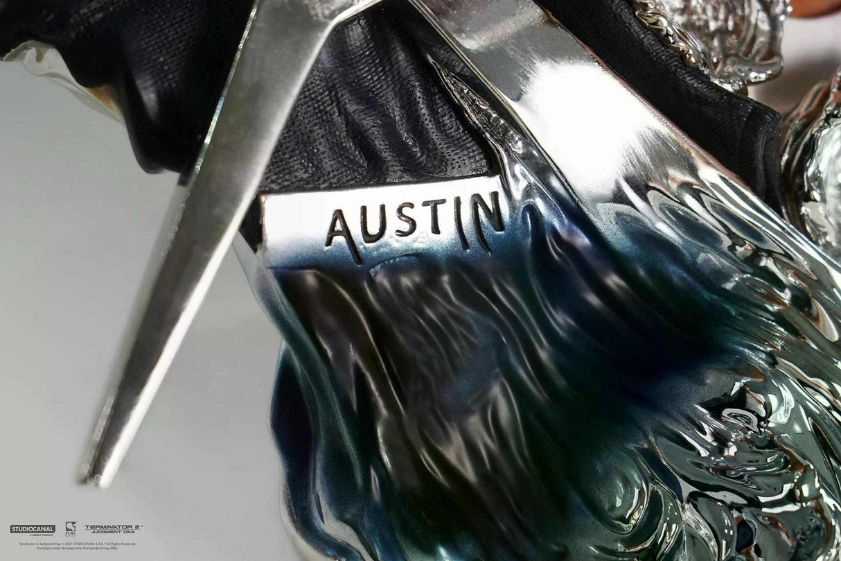 Pure Arts Terminator 2 T-1000 Painted DELUXE 1/1 Art Mask