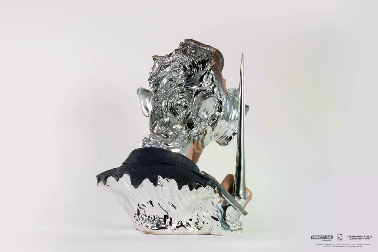 Pure Arts Terminator 2 T-1000 Painted DELUXE 1/1 Art Mask - Beschädigte Verpackung