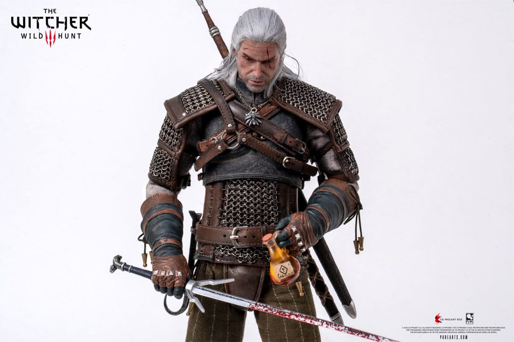 Pure Arts The Witcher 3 Wild Hunt Geralt of Rivia 1/6 Actionfigur