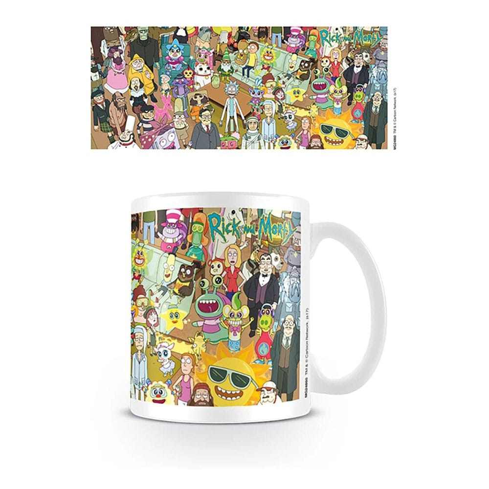 Pyramid International Rick and Morty Characters Tasse