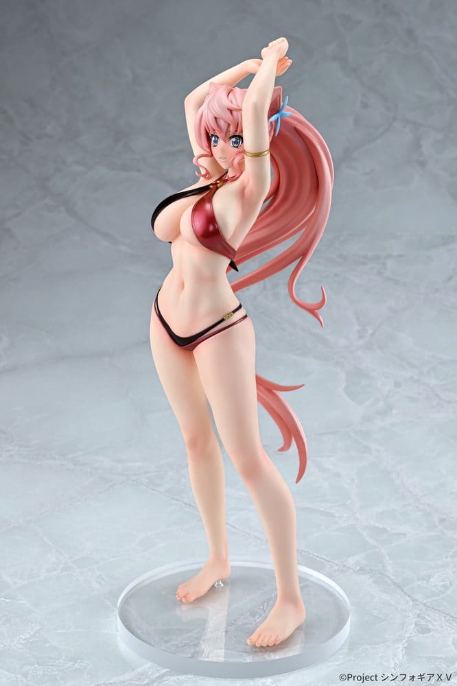 Q-Six Senki Zesshou Symphogear XV Maria Cadenzavna Eve Bikini Style 1/7 Figur