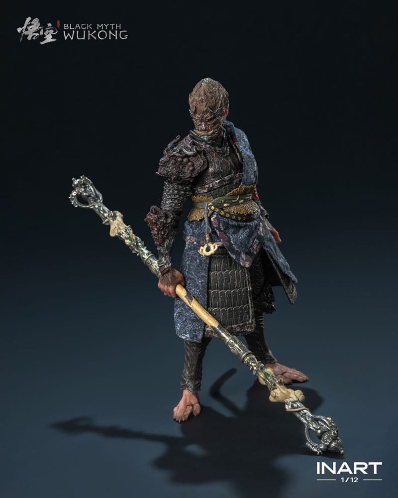 Queen Studios Black Myth Wukong The Destined One Bronze Armor Deluxe 1/12 Actionfigur